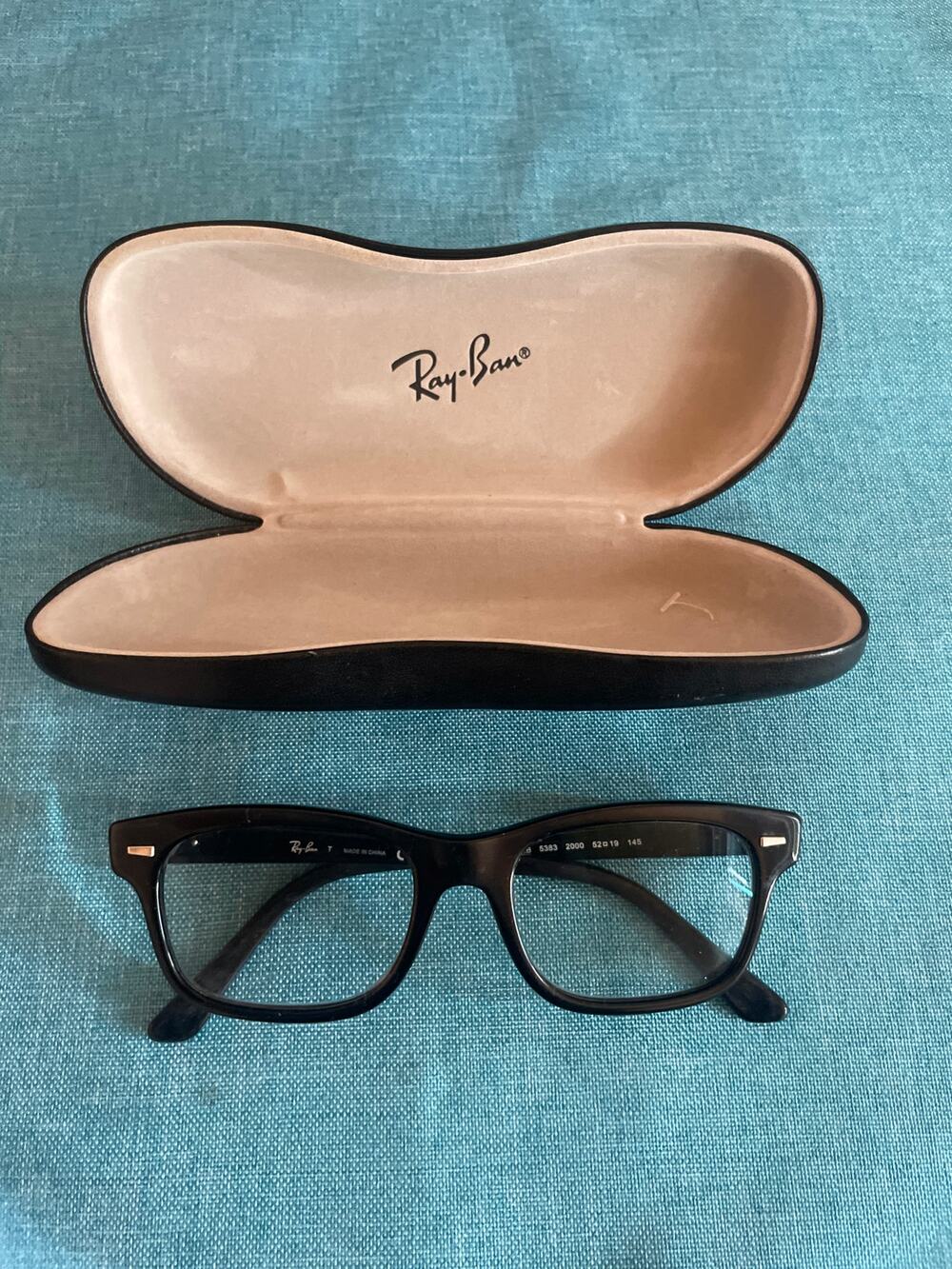 RAY BAN Black Unisex Frames Glasses Eyeglasses Men's Women's RB5383 RB 5383